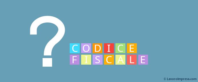 Codice fiscale